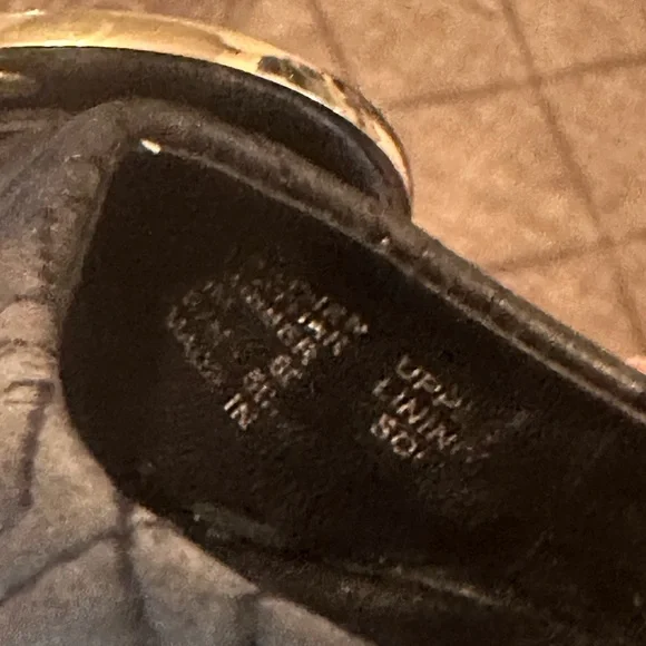 Tory Burch Black Quilted Ballet Flats Size 9 - Picture 6 of 6